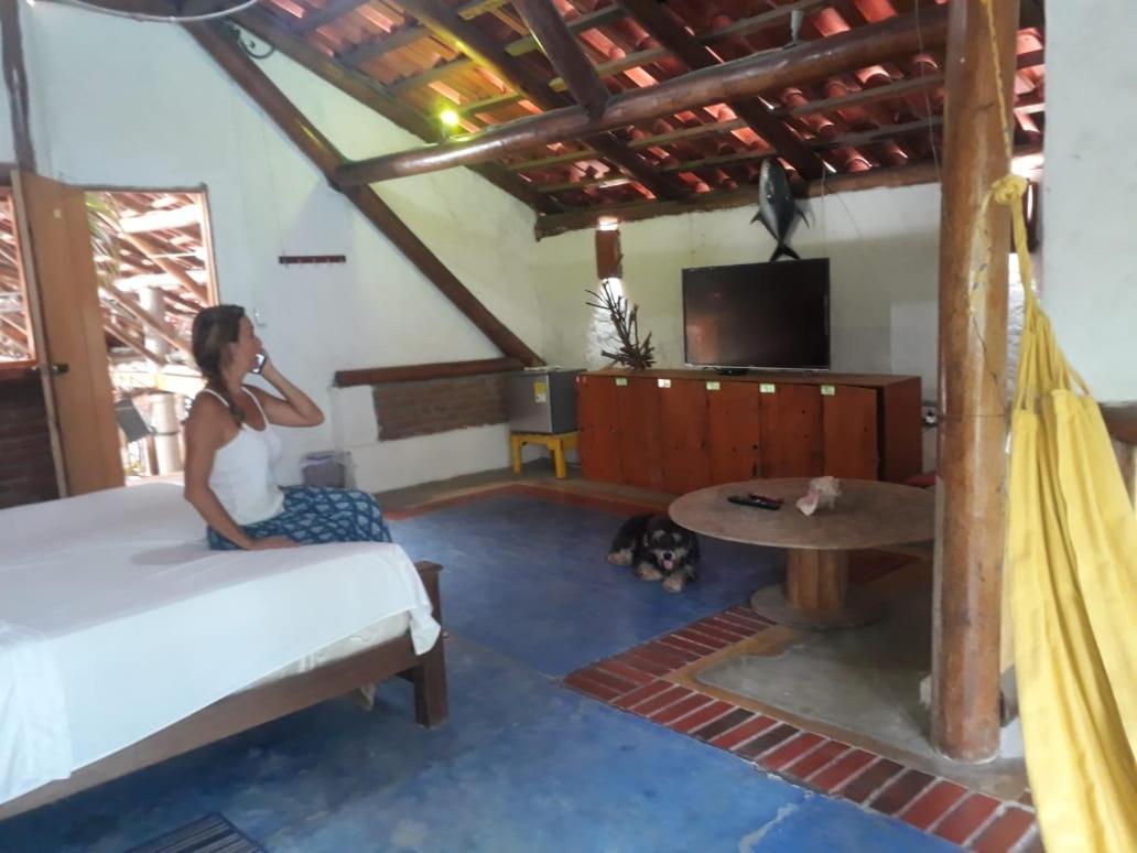 Casa Escollera Vandrerhjem Santa Marta  Eksteriør bilde